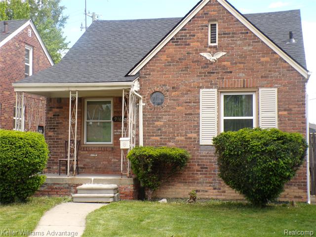 front view picture of 9162 Audubon Road, Detroit, MI. 48224