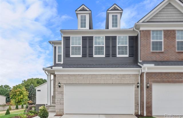 front view picture of 4082 Nottingham Circle, Clarkston, MI. 48346