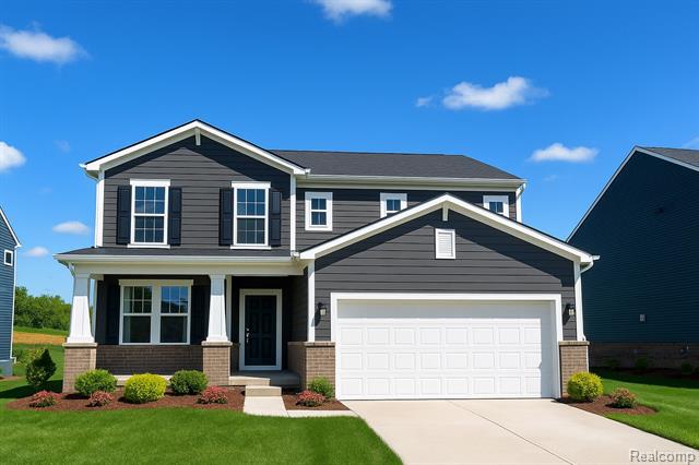 front view picture of 59571 Schuss Gully Drive, New Hudson, MI. 48165