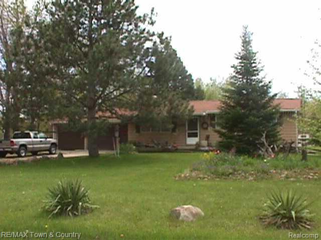 front view picture of 3397 Field Road, Clio, MI. 48420