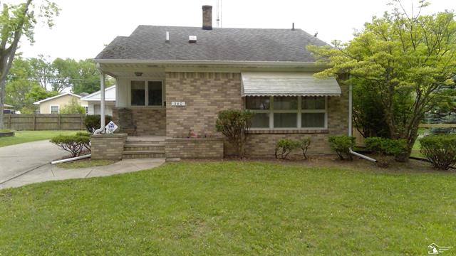 front view picture of 340 Oakwood Street, Monroe, MI. 48162