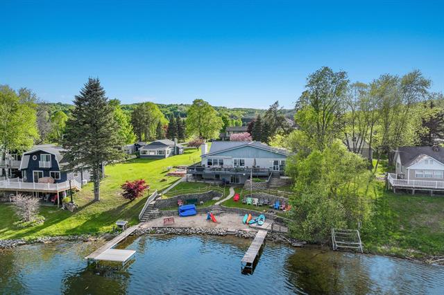 front view picture of 1198 W Intermediate Lake Drive, Central Lake, MI. 49622