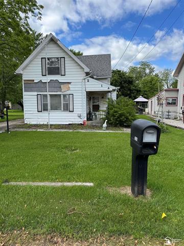 front view picture of 2044 Erie Road, Erie, MI. 48133