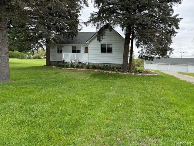 front view picture of 6600 Jefferson Road, North Branch, MI. 48461