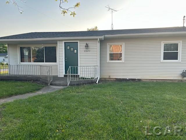 front view picture of 3380 State Street, Clayton, MI. 49235