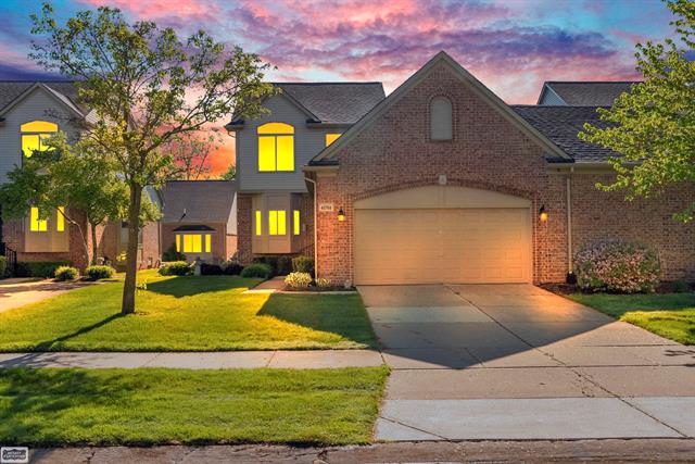 front view picture of 40768 Suffield Drive, Clinton Township, MI. 48038