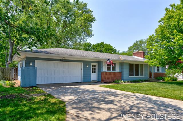 front view picture of 44 Winterhalder Drive, Zeeland, MI. 49464