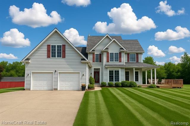 front view picture of 1565 7 Mile Road, Whitmore Lake, MI. 48189
