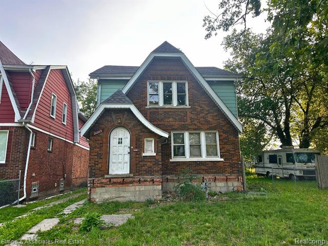 front view picture of 20203 Hull Street, Highland Park, MI. 48203