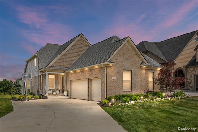 front view picture of 8264 Stoney Creek Drive, South Lyon, MI. 48178