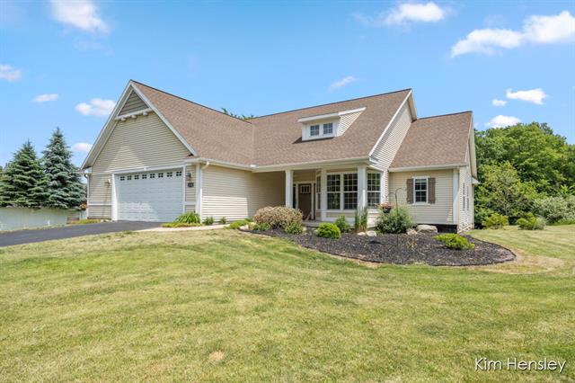 front view picture of 3750 Murray Lake Avenue Ne, Lowell, MI. 49331