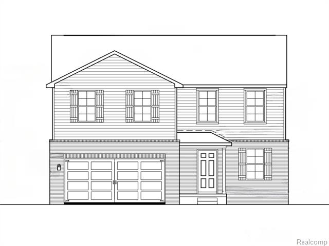 front view picture of 15355 Wesley Street, Southgate, MI. 48195