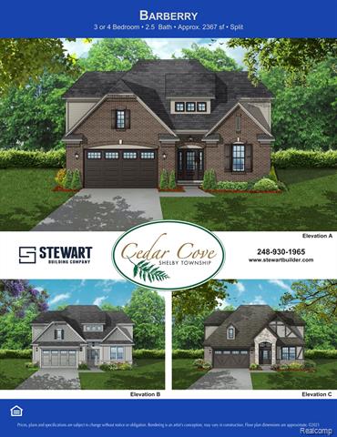 front view picture of 55330 Hanford Court, Shelby Township, MI. 48316