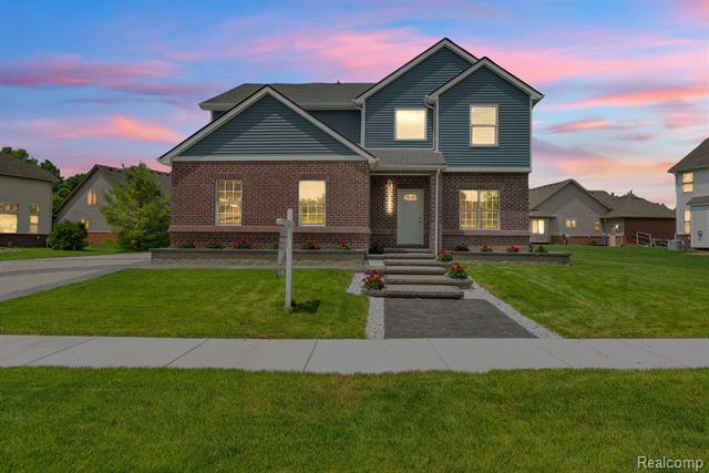 front view picture of 23594 Crescent Ridge Drive, New Boston, MI. 48164