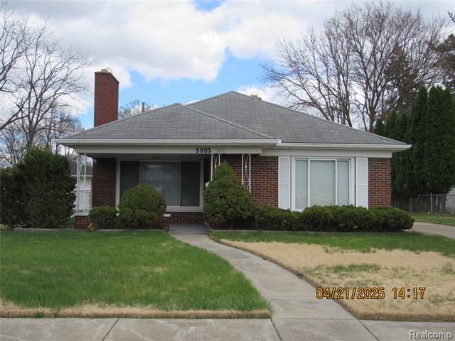 front view picture of 5962 Mcmillian Street, Dearborn Heights, MI. 48127