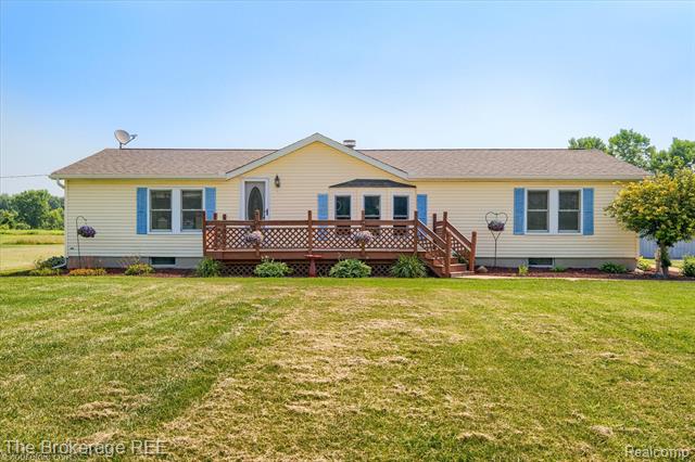 front view picture of 9380 N Lewis Road, Clio, MI. 48420
