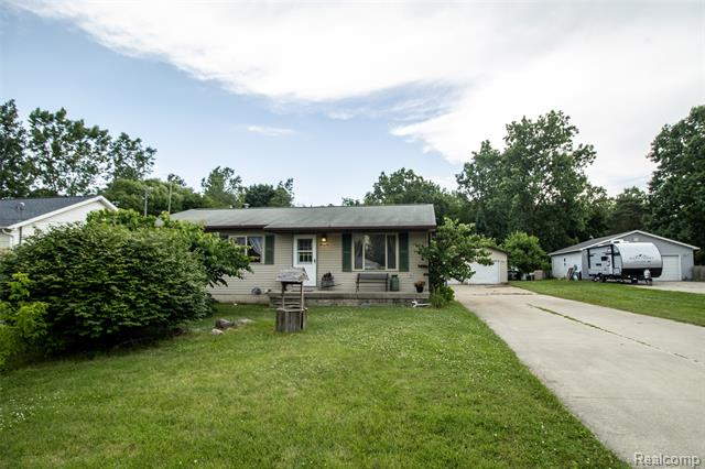front view picture of 11490 Water Street, Clio, MI. 48420