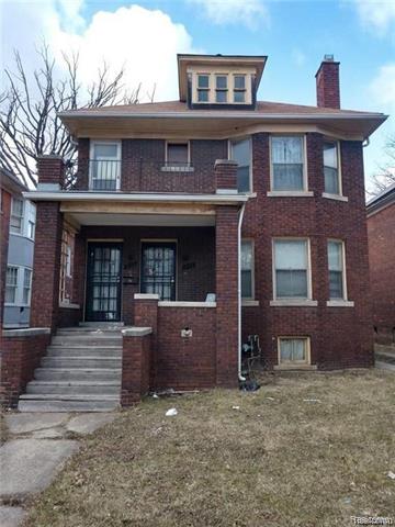 front view picture of 312 Tuxedo Street, Highland Park, MI. 48203