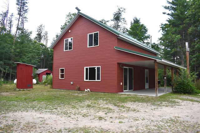 front view picture of 2350 S Burke Circle, Baldwin, MI. 49304