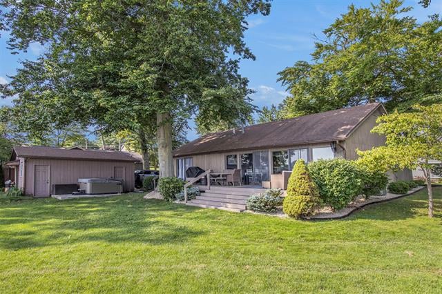 front view picture of 3265 Elmwood Beach Road, Middleville, MI. 49333