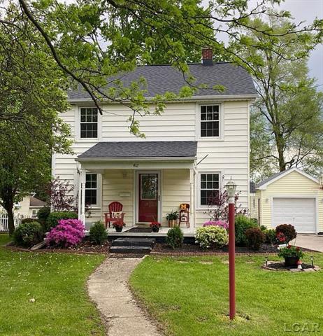 front view picture of 412 Jipson Street, Blissfield, MI. 49228