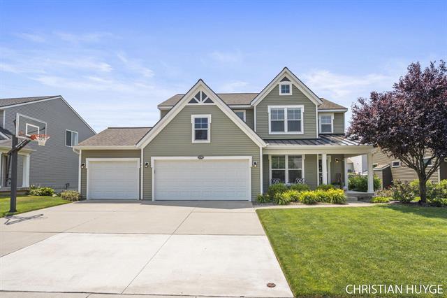 front view picture of 1136 Cobblestone Way Drive Se, Byron Center, MI. 49315
