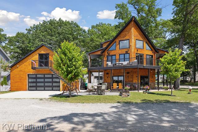 front view picture of 310 Houghton View Drive, Prudenville, MI. 48651