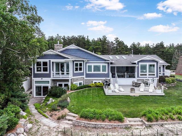 front view picture of 6709 E Wilderness Drive, Mackinaw City, MI. 49701