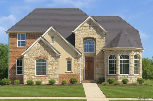 front view picture of 5853 Saratoga Drive, Oxford, MI. 48371