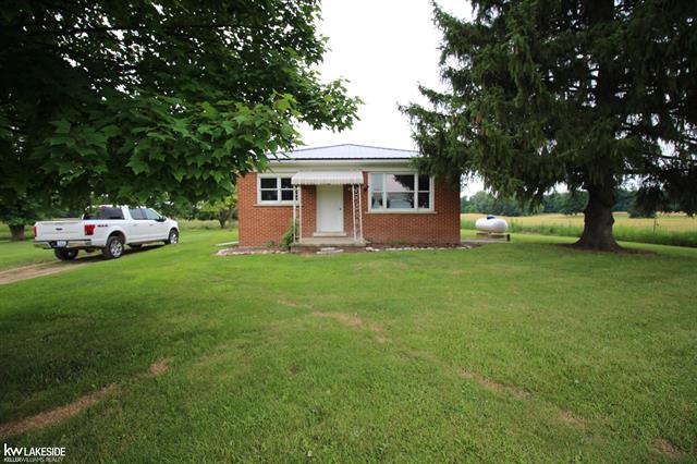 front view picture of 4191 Miller Road, Emmett, MI. 48022