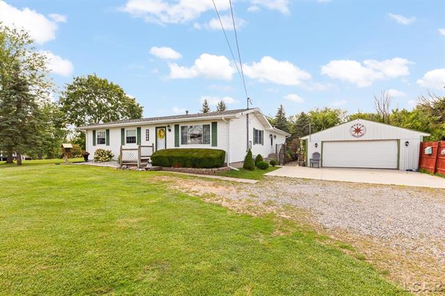 front view picture of 6224 N Adrian Highway, Tecumseh, MI. 49286