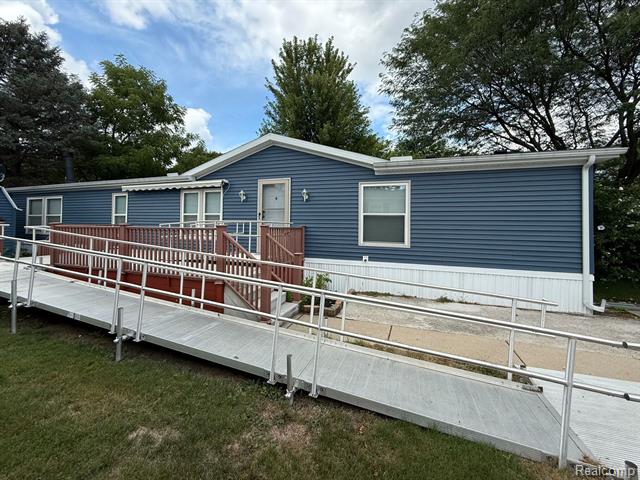 front view picture of 6400 S Dixie Hwy, Lot #7, Erie, MI. 48133