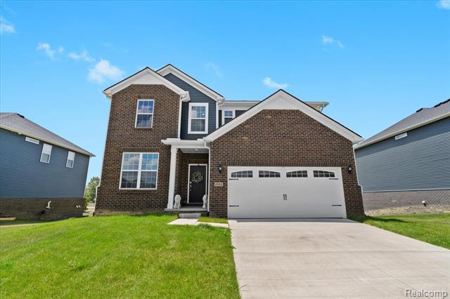 front view picture of 2882 Trillium Hills Drive, Commerce Township, MI. 48382
