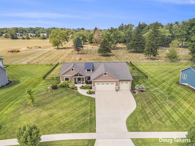 front view picture of 6077 Molli Drive, Allendale, MI. 49401