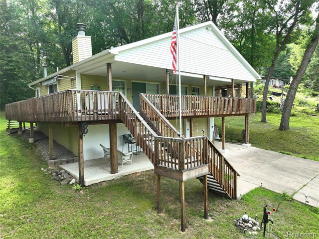 front view picture of 8700 Hillsdale Drive, Gregory, MI. 48137