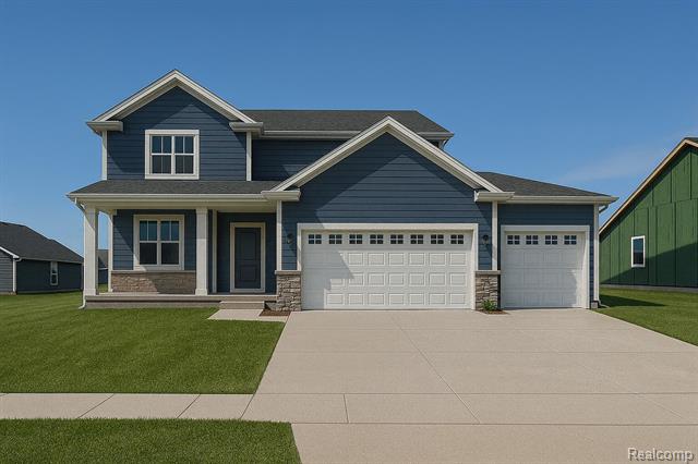 front view picture of 513 Round Rock   (Moh 77), Howell, MI. 48843