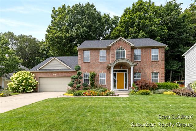 front view picture of 8787 Conifer Ridge Drive Sw, Byron Center, MI. 49315