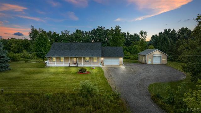 front view picture of 7445 Crego Road, Brooklyn, MI. 49230