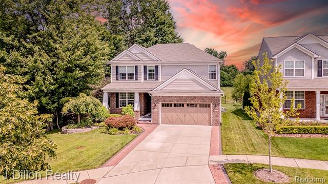 front view picture of 6124 Braemore Court, Canton, MI. 48187