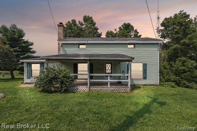 front view picture of 1351 Taylor Road, Tecumseh, MI. 49286
