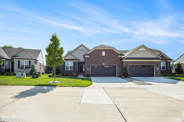 front view picture of 40562 Orchid Trail, Clinton Township, MI. 48036