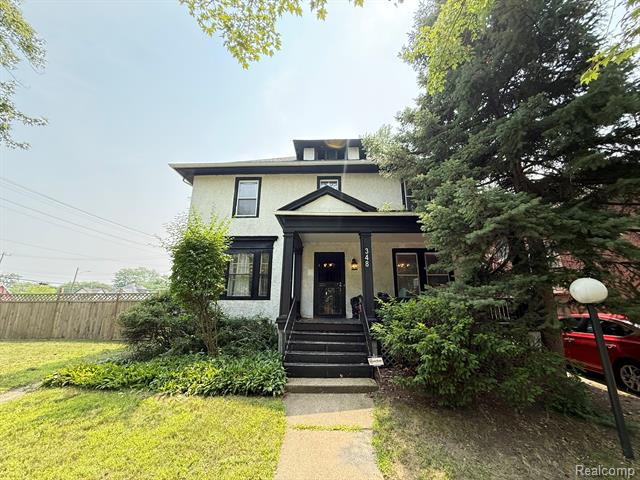 front view picture of 348 Josephine Street, Detroit, MI. 48202