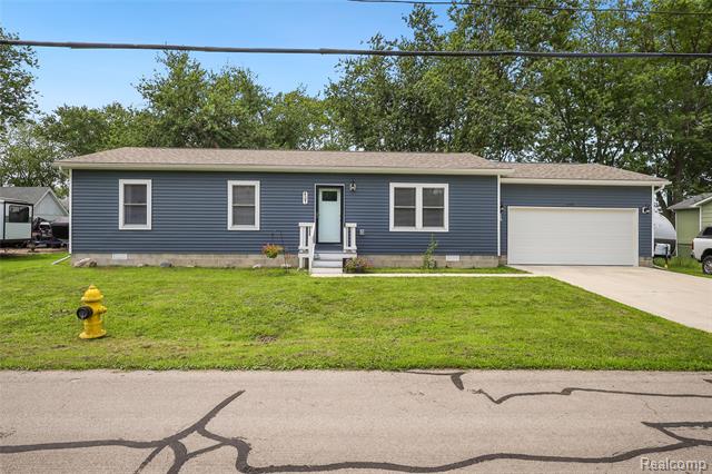 front view picture of 4591 Saint Clair Street, Newport, MI. 48166