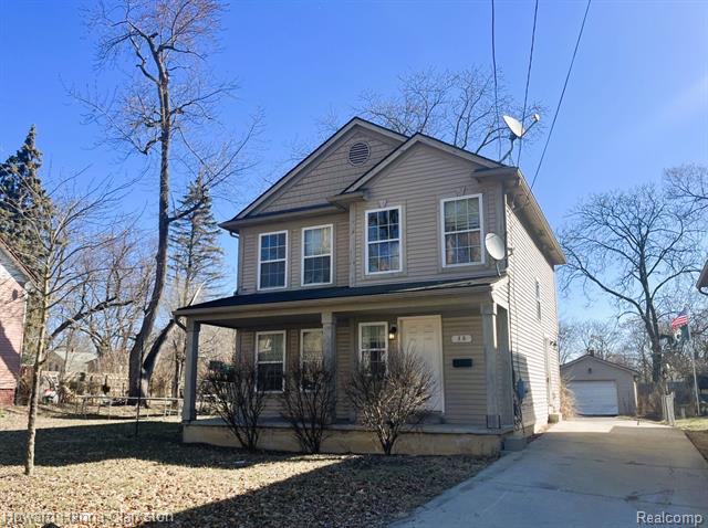 front view picture of 38 Summit St, Pontiac, MI. 48342