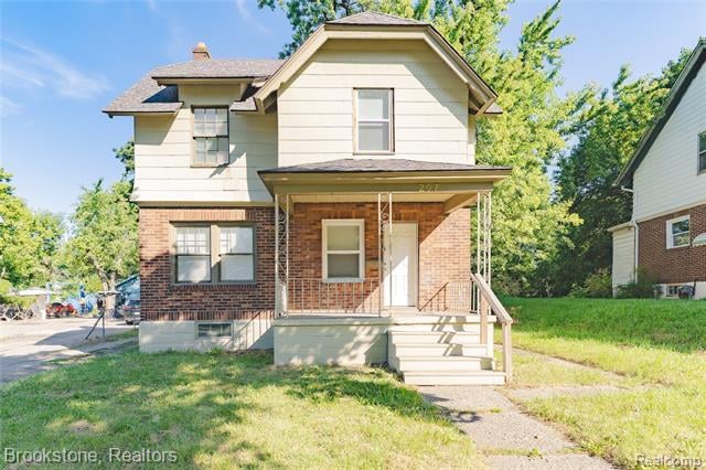 front view picture of 207 Oliver St, Pontiac, MI. 48342