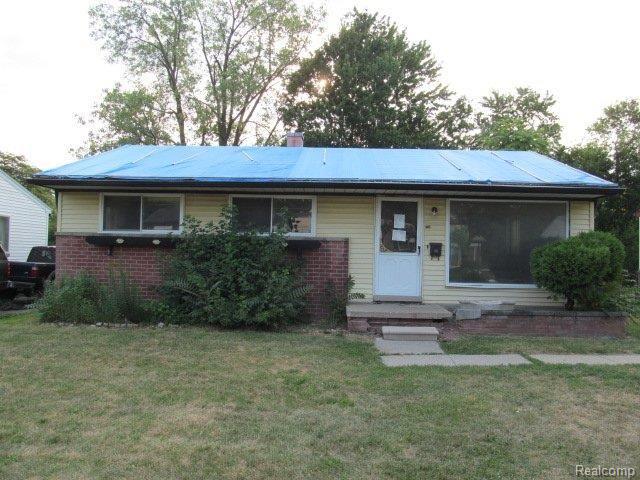 front view picture of 196 Carr St, Pontiac, MI. 48342
