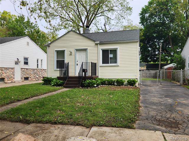 front view picture of 248 W Longfellow Ave, Pontiac, MI. 48340