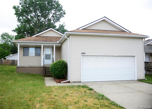 front view picture of 480 E Columbia Ave, Pontiac, MI. 48340