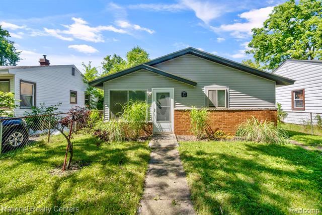 front view picture of 41 E Sheffield Ave, Pontiac, MI. 48340