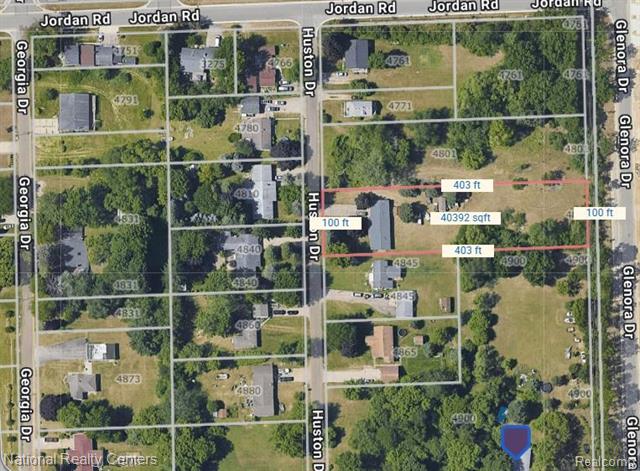 front view picture of 4825 Huston Dr, Lake Orion, MI. 48359